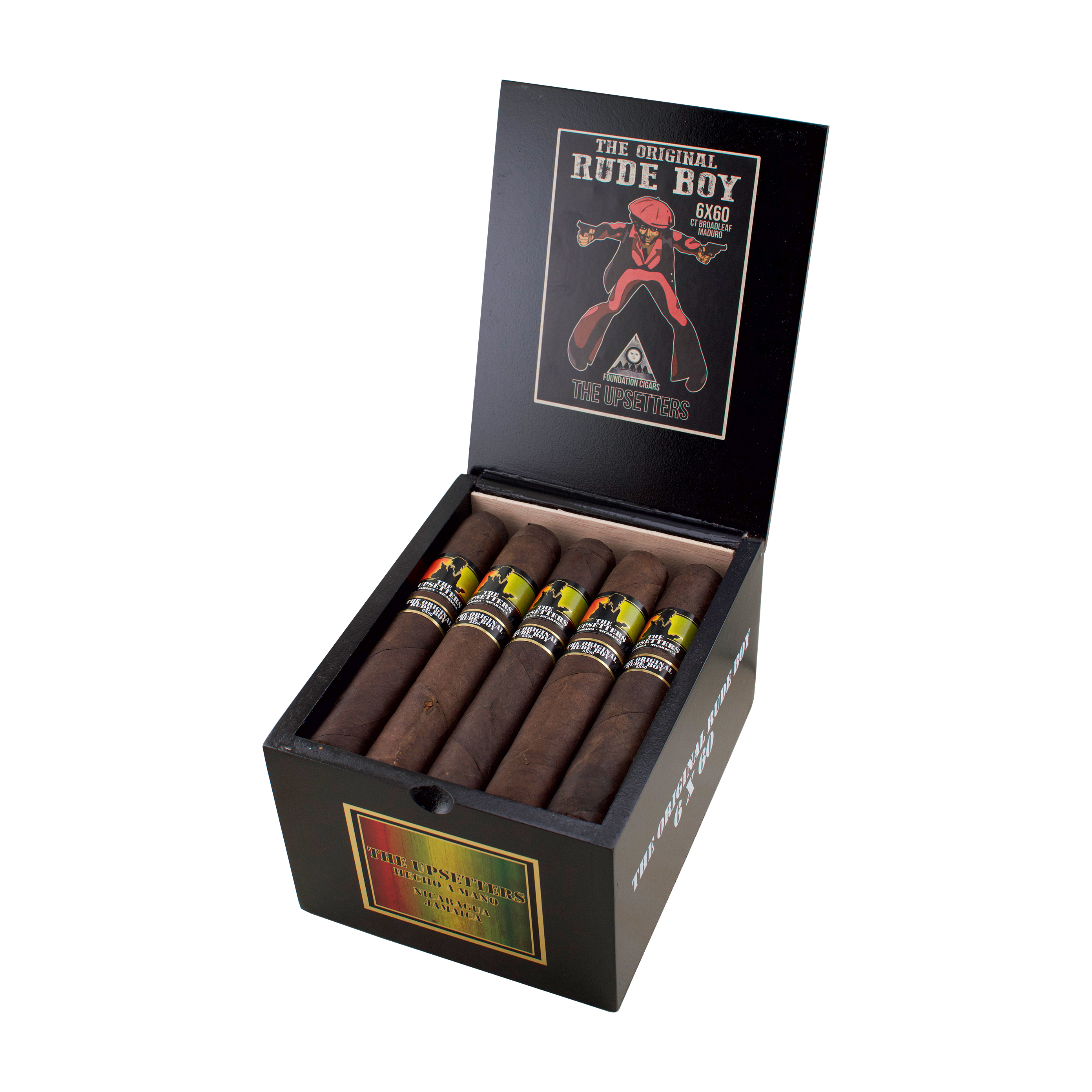 The Upsetters The Original Rude Boy Gordo Cigar - Box - Click Image to Close